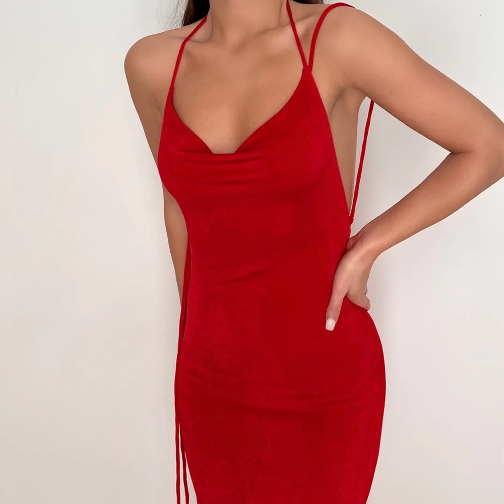 Melani the Label Red Dress